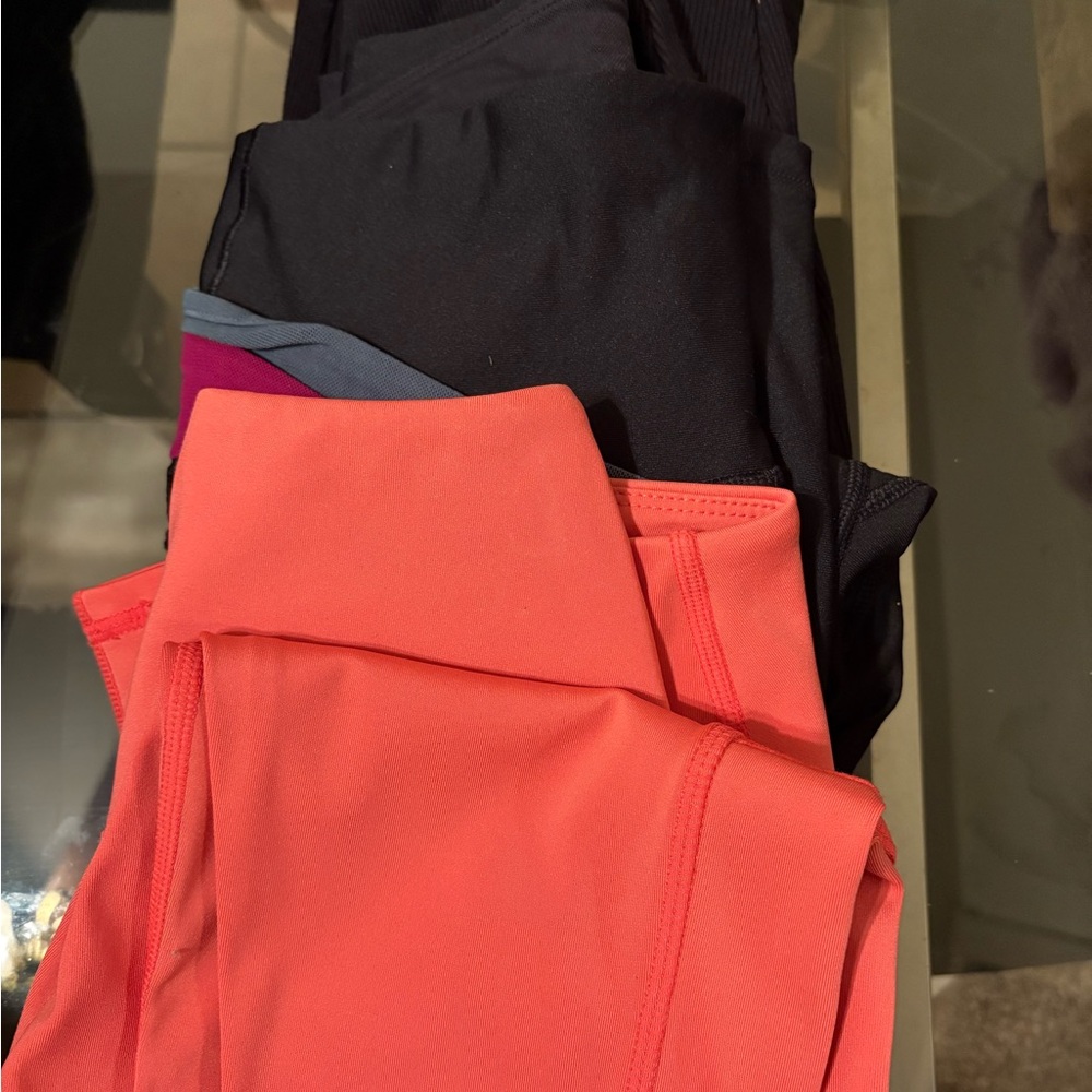 Pulsar Black and Coral Leggings BUNDLE DALES